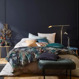 cotton duvet cover / velvet / polyester / patterned