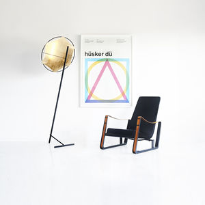 floor-standing lamp / original design / steel / acrylic
