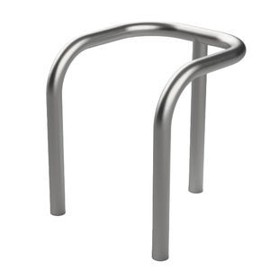 stainless steel parking hoop 1