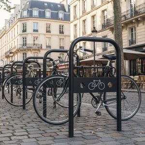floor-mounted bike rack 1