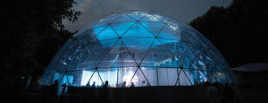 tensile geodesic dome