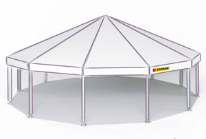 metal frame tensile structure