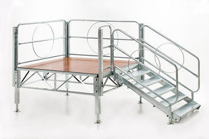 outdoor staging system