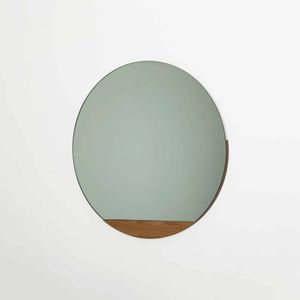 wall-mounted mirror
