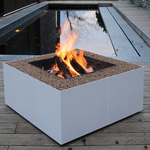 wood-burning fire pit