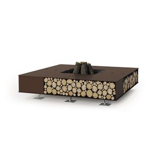 wood-burning fire pit