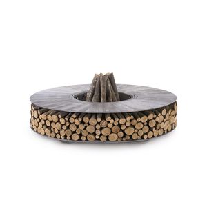 wood-burning fire pit