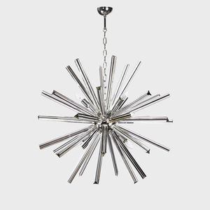 contemporary chandelier / Murano glass / LED / handmade
