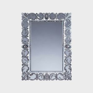 wall-mounted mirror