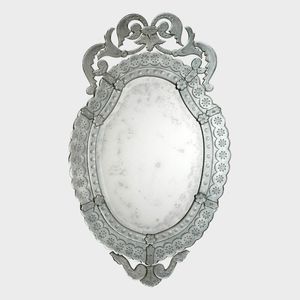 wall-mounted mirror