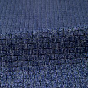 upholstery fabric / plaid / polyester / fire-rated