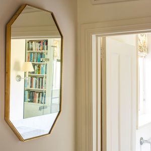 wall-mounted mirror