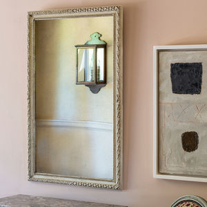 wall-mounted mirror