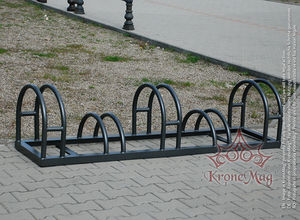 galvanized steel bike rack / for public spaces