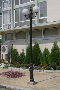 urban lamp post