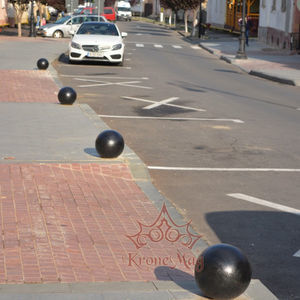 security bollard / cast iron / for parking lots