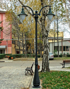 urban lamp post