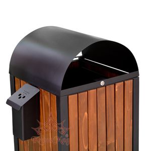 public trash can