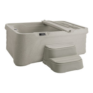 above-ground hot tub