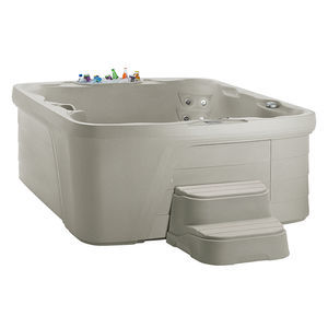 above-ground hot tub