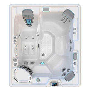 above-ground hot tub