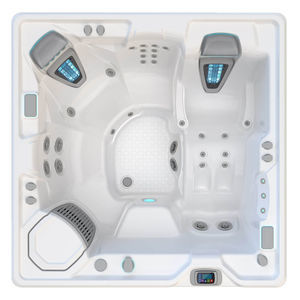 above-ground hot tub