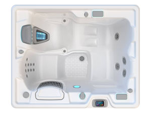 above-ground hot tub