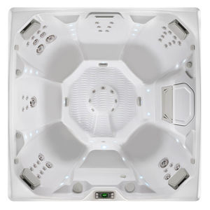 above-ground hot tub
