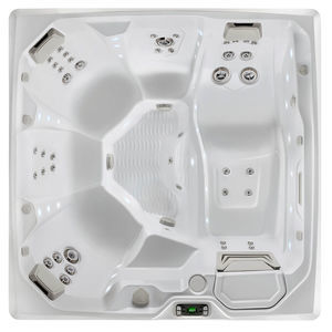 above-ground hot tub