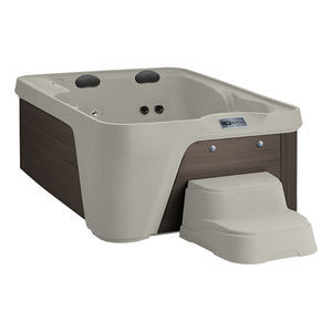 above-ground hot tub