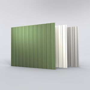galvanised steel wall cladding panel