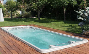 built-in swim spa