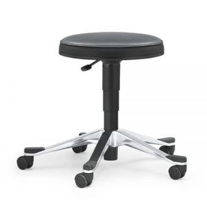leather task stool