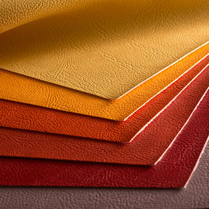 PVC-coated fabric / upholstery / plain / contract