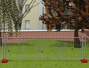 wire mesh fence