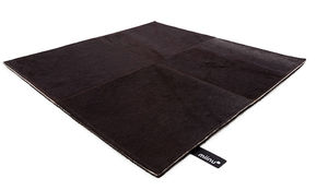 contemporary rug / plain / cowhide / rectangular