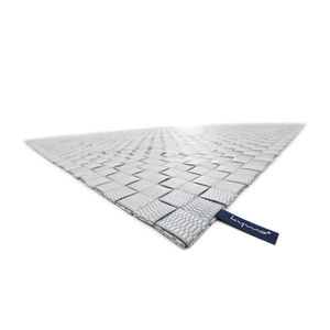contemporary rug / patterned / polyester / rectangular