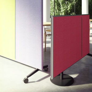 floor-mounted office divider