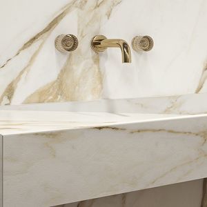 double-handle washbasin mixer tap