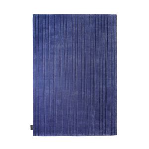 contemporary rug / striped / wool / square