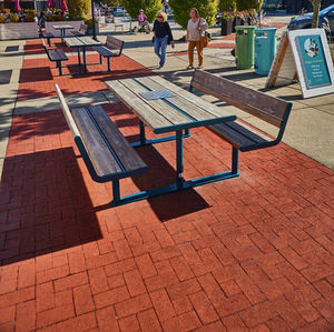contemporary picnic table