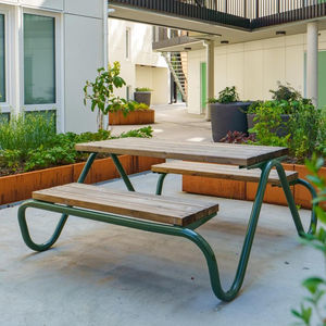 contemporary picnic table 1