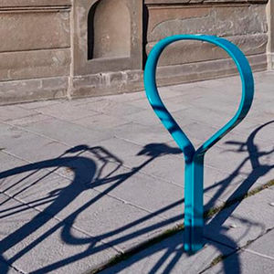 floor-mounted bike rack