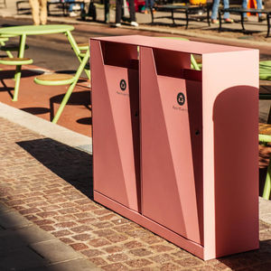 galvanised steel trash can 1