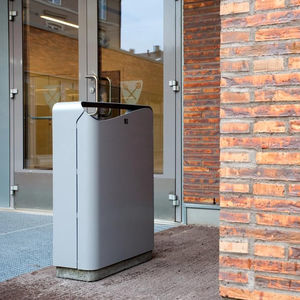 galvanised steel trash can 1