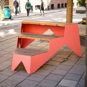 contemporary public bench 1