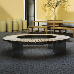 contemporary public bench 1