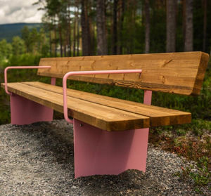 contemporary public bench 1