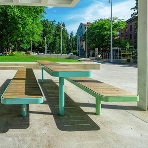 contemporary public bench 1