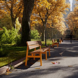 contemporary public bench 1